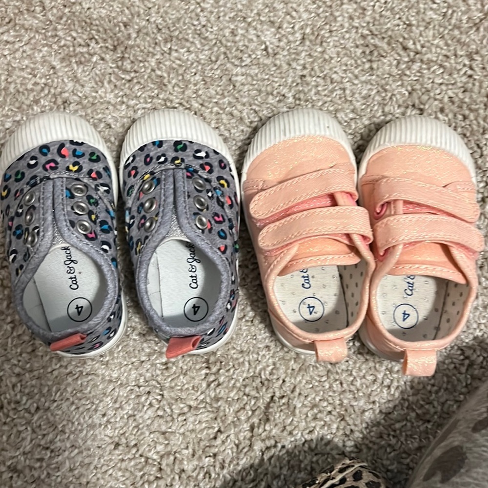 2 pair of shoes